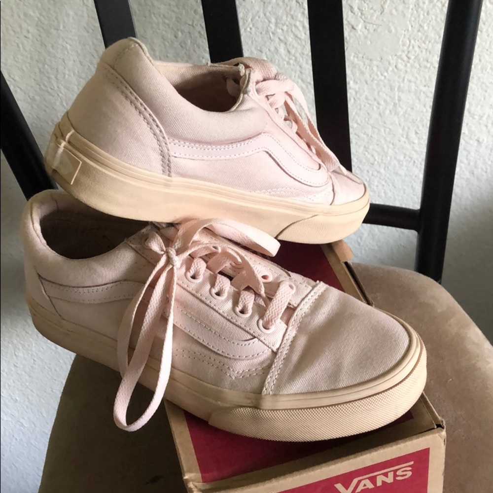 VANS old skool mono canvas peach blush. AS IS